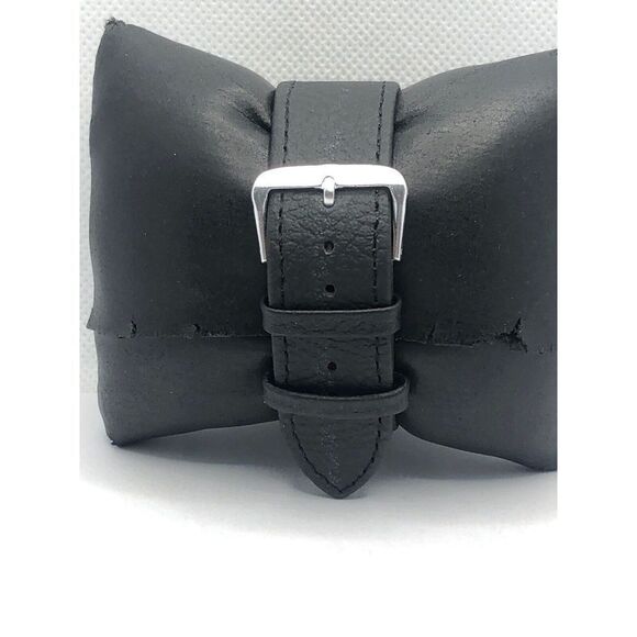 Vince Camuto Unisex Black Leather Digital Blue Dial Quartz Genuine Watch OP200 - Picture 4 of 9